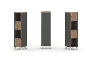 Набор стеллажа двухстороннего, 4 яруса