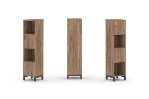 Набор стеллажа двухстороннего, 4 яруса