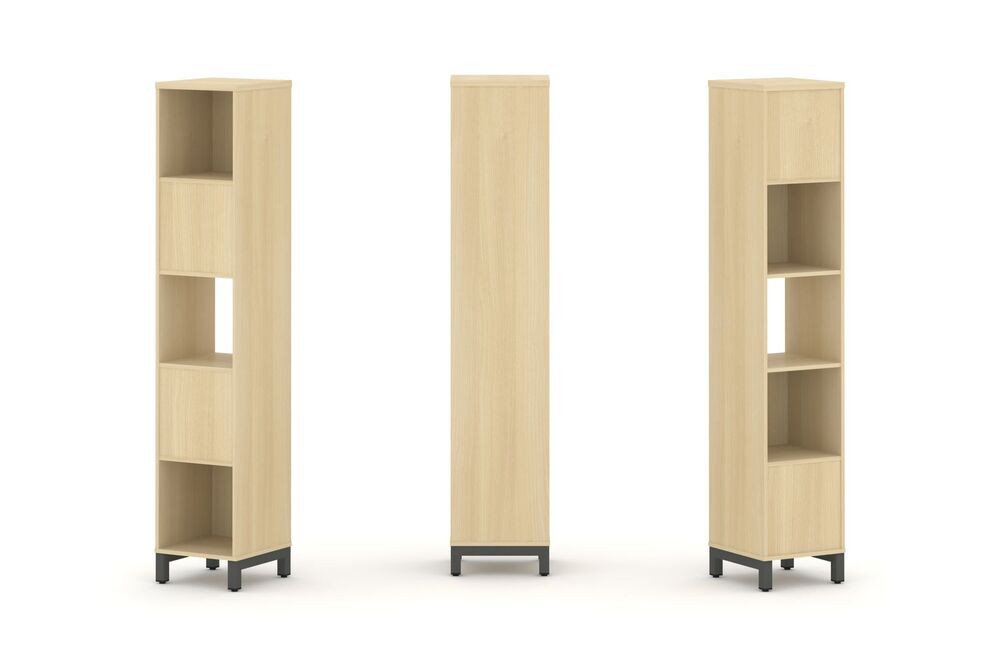 Набор стеллажа двухстороннего, 5 ярусов