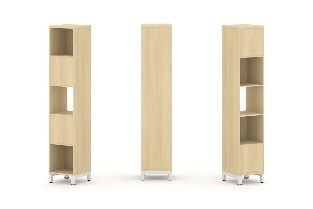 Набор стеллажа двухстороннего, 5 ярусов