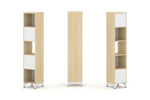 Набор стеллажа двухстороннего, 5 ярусов