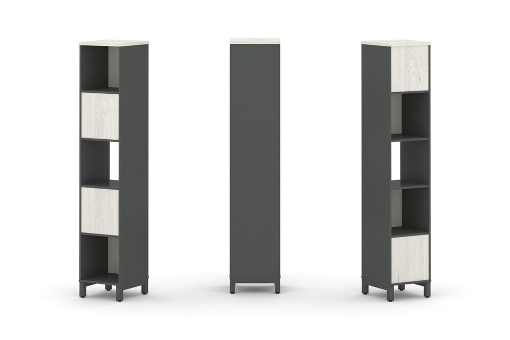 Набор стеллажа двухстороннего, 5 ярусов