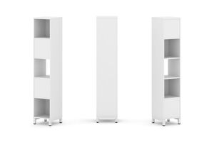 Набор стеллажа двухстороннего, 5 ярусов