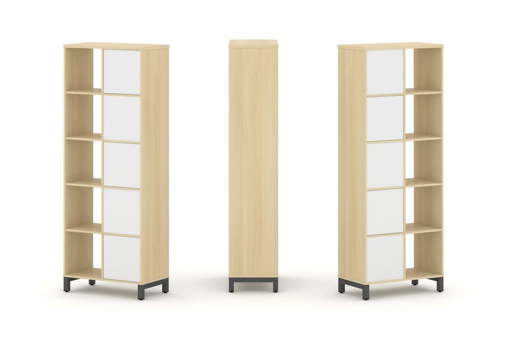 Набор стеллажа двухстороннего, 5 ярусов