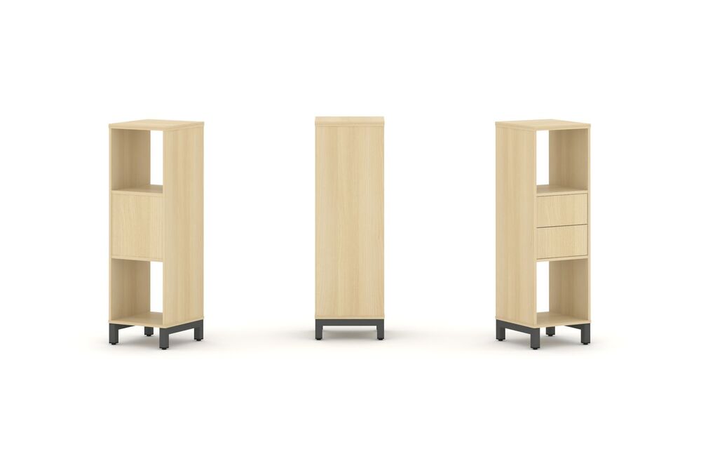 Набор стеллажа одностороннего, 3 яруса