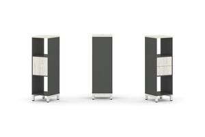 Набор стеллажа одностороннего, 3 яруса