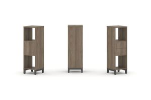 Набор стеллажа одностороннего, 3 яруса