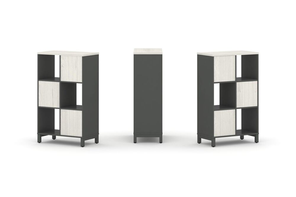 Набор стеллажа одностороннего, 3 яруса