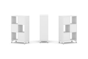 Набор стеллажа одностороннего, 3 яруса