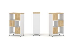 Набор стеллажа одностороннего, 3 яруса