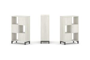 Набор стеллажа одностороннего, 3 яруса