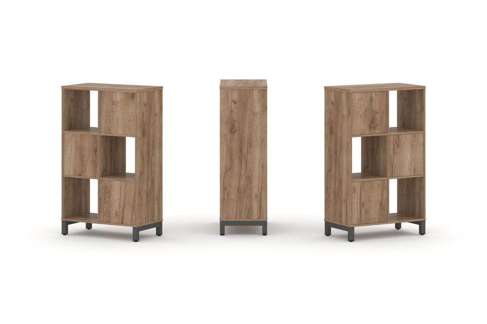 Набор стеллажа одностороннего, 3 яруса