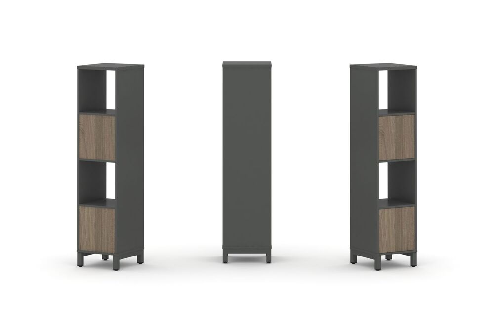 Набор стеллажа одностороннего, 4 яруса