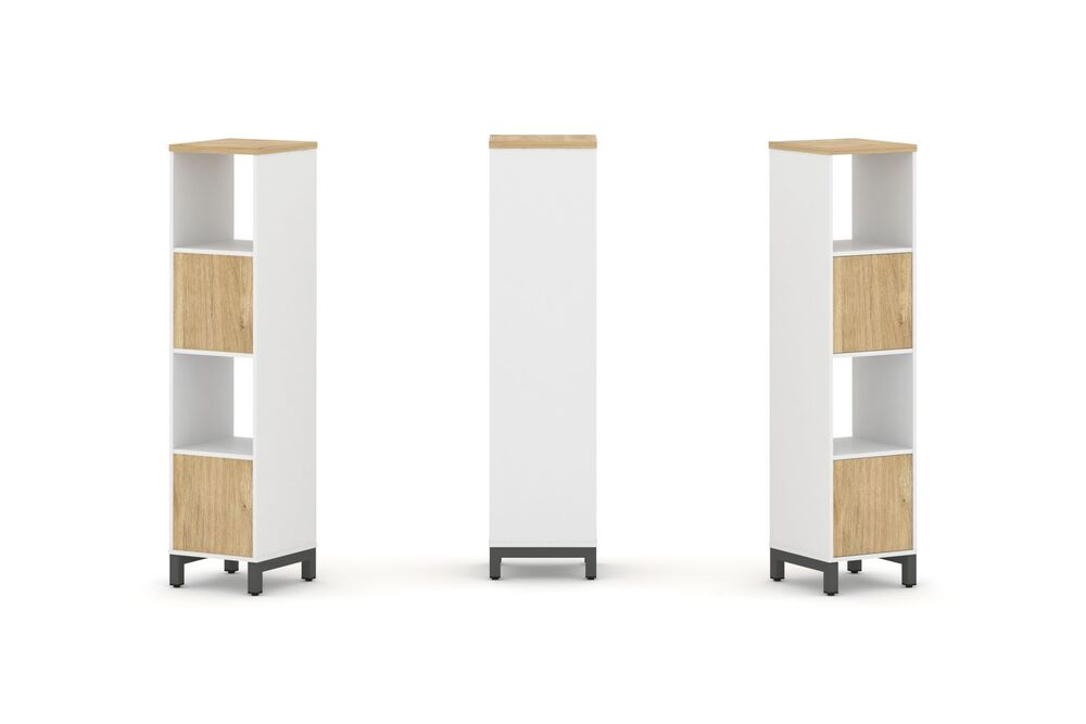 Набор стеллажа одностороннего, 4 яруса