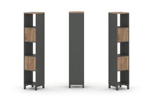 Набор стеллажа одностороннего, 5 ярусов