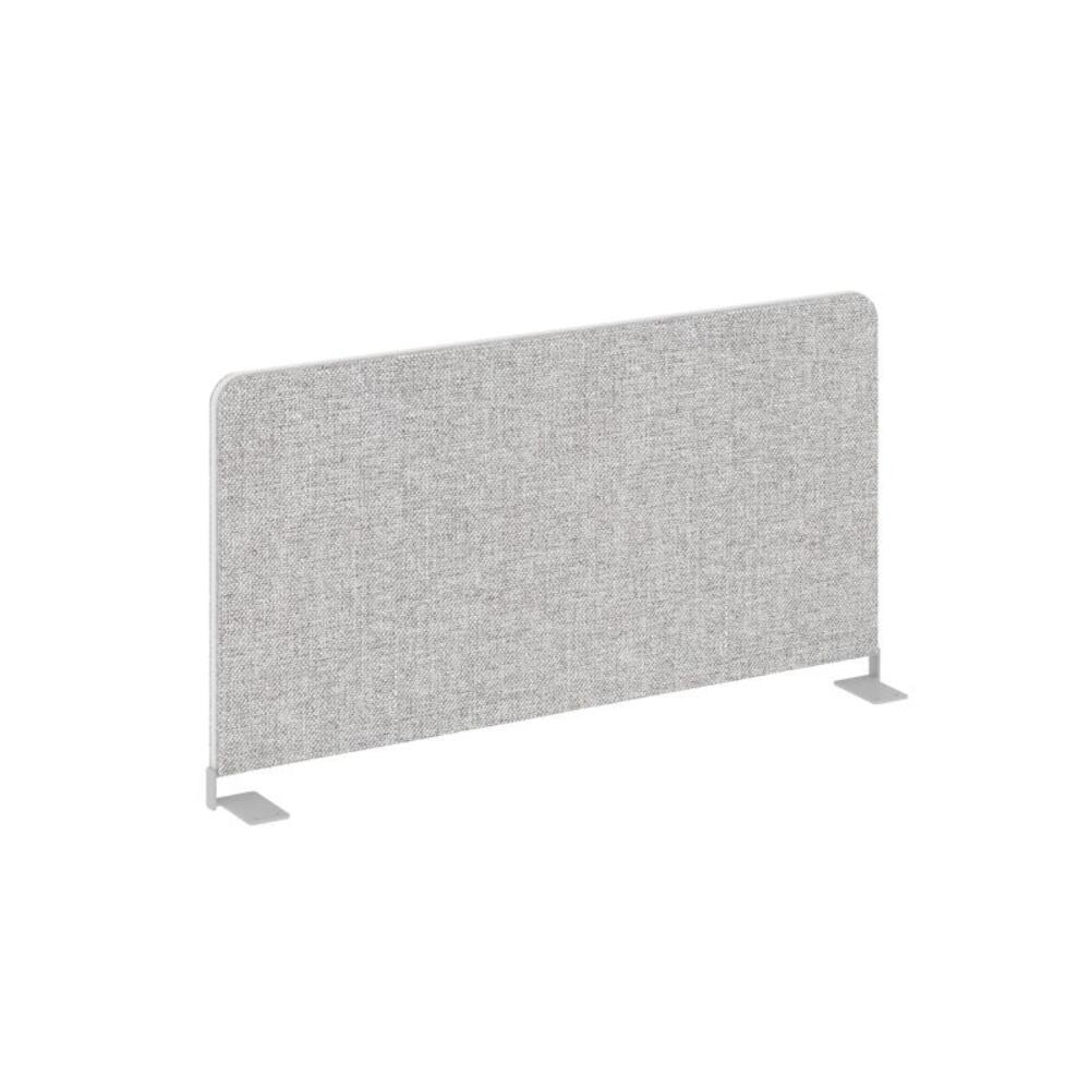 Настольный экран боковой (тканевый с алюминиевым кантом)