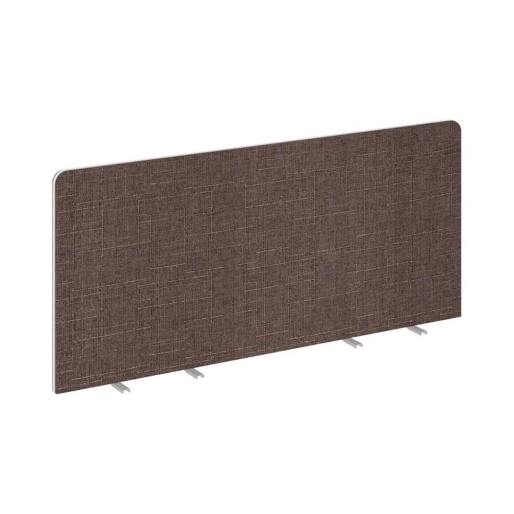 Настольный экран фронтальный (тканевый с алюминиевым кантом)