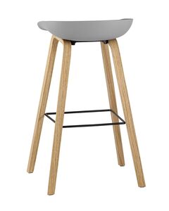 Стул барный LIBRA СЕРЫЙ 2 шт