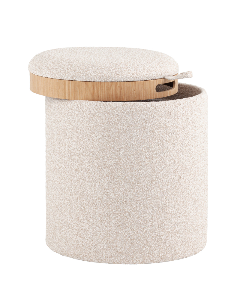 Пуф-столик с ящиком