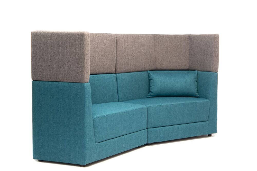 Модульный диван двухместный  h.1120 с высокой спинкой