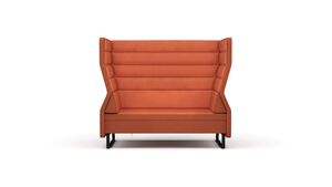 Диван двухместный с высокой спинкой