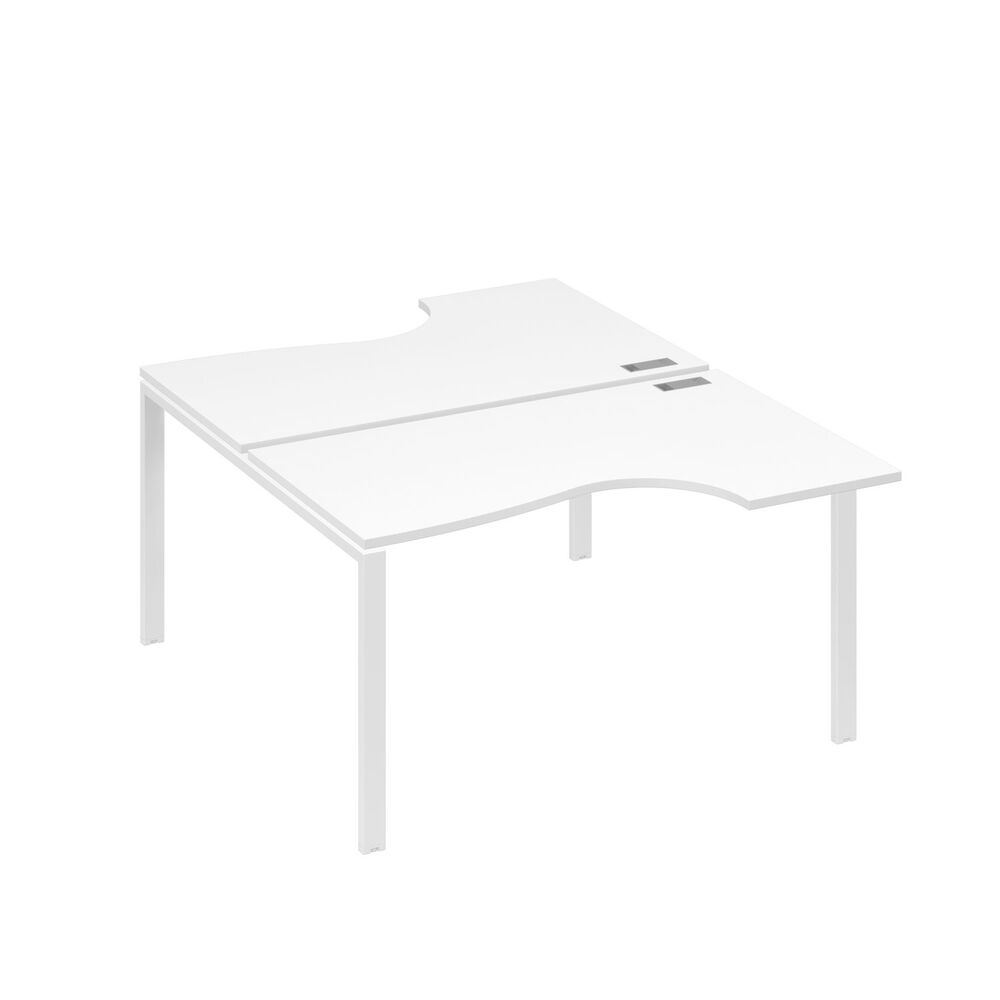 Рабочая станция (2х140) каркас UNO со столами Классика