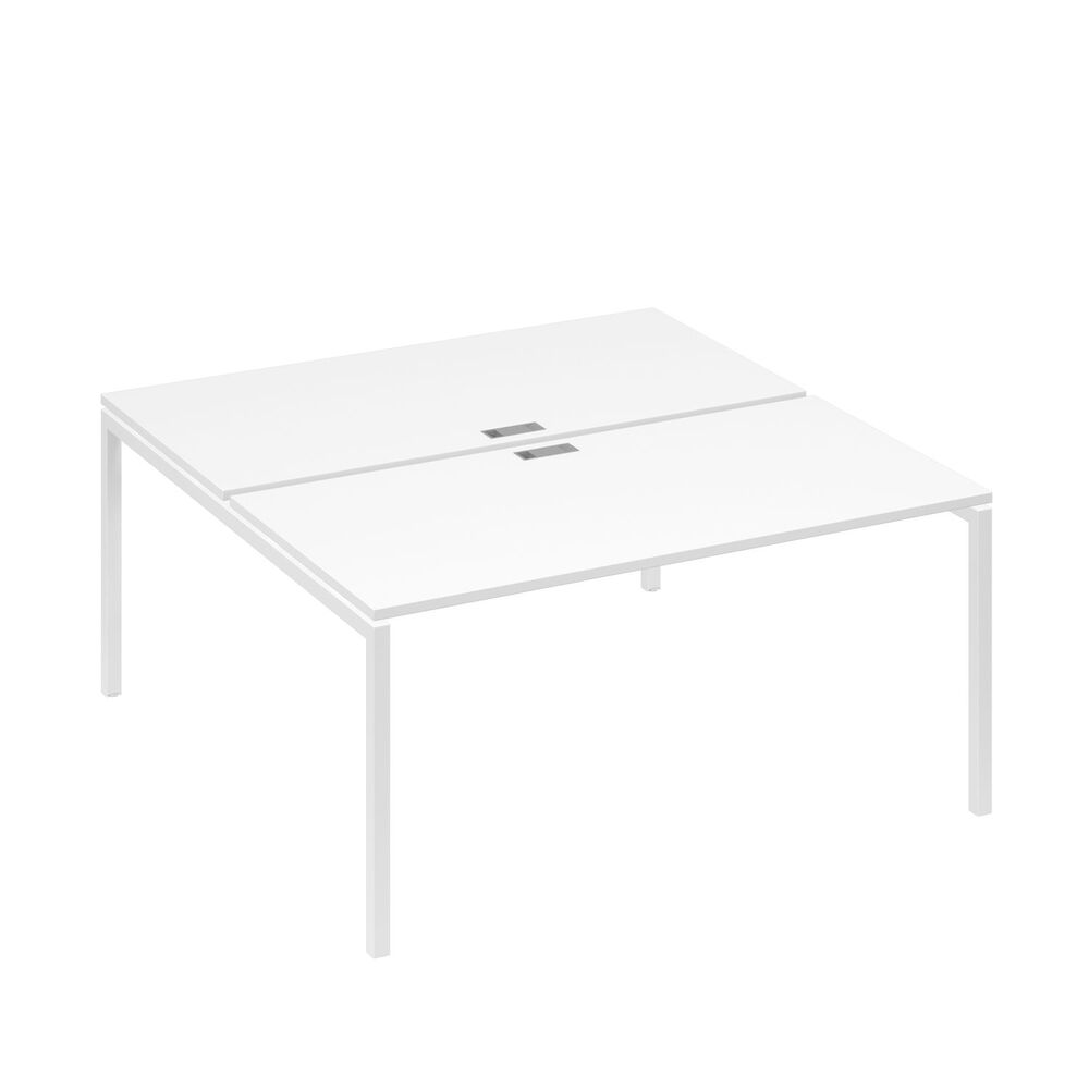 Рабочая станция (2х160) с металлокаркасом DUE