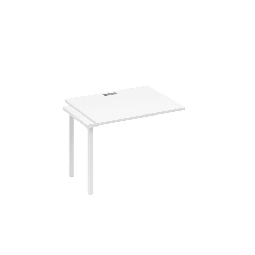 Секция стола 100 рабочей станции с опорами QUATTRO