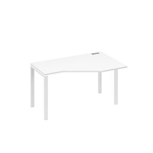 Стол эргономичный правый "Техно" на металлокаркасе UNO