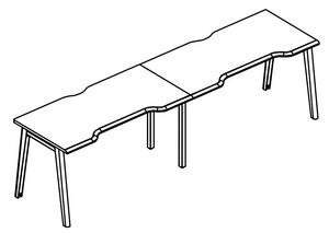 Рабочая станция Симметрия  опоры МТ 1 скос (2х140)