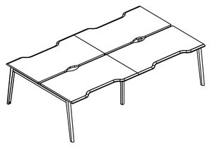 Станция 4х160 Симметрия на каркасе МТ 1 скос