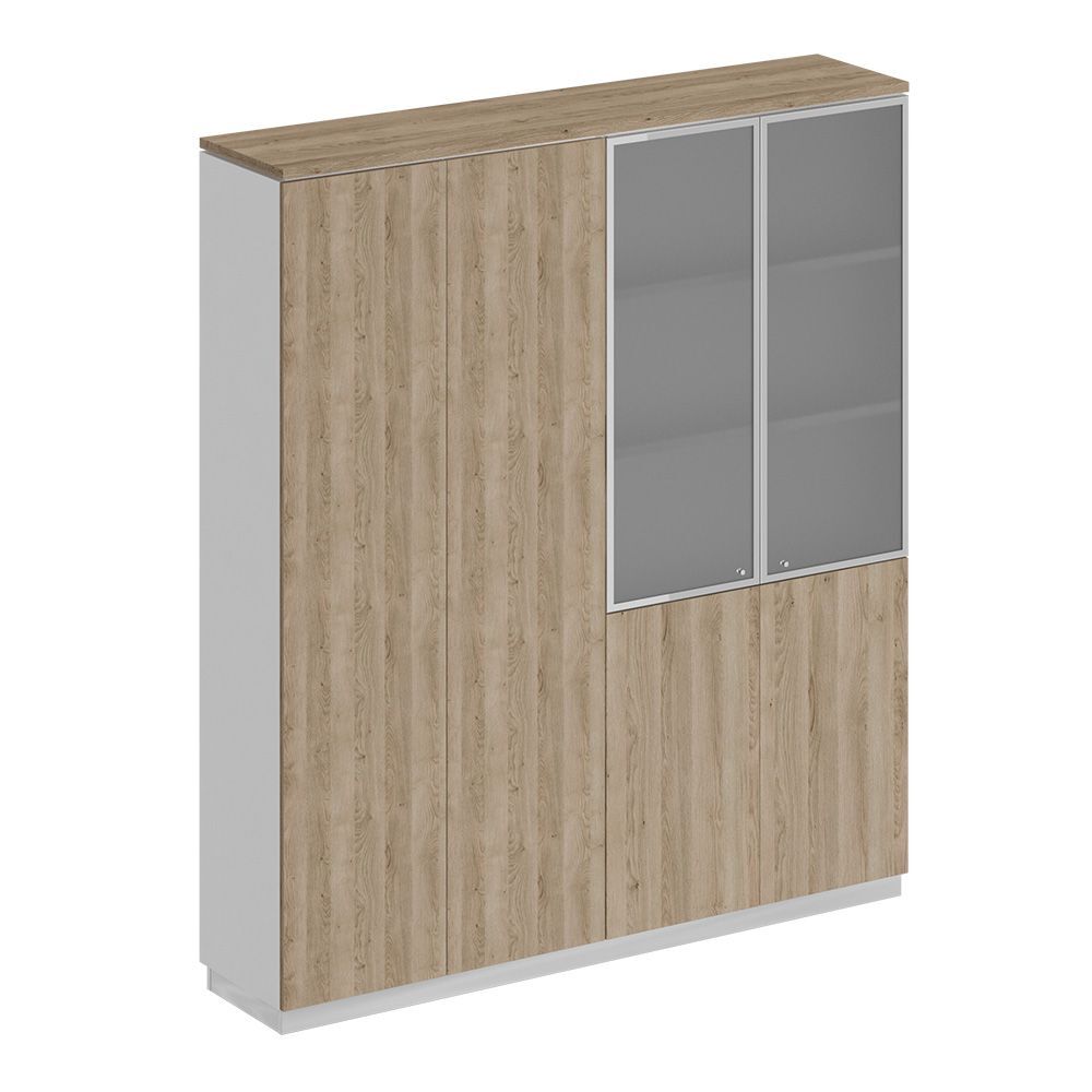 Шкаф закрытый со стеклом