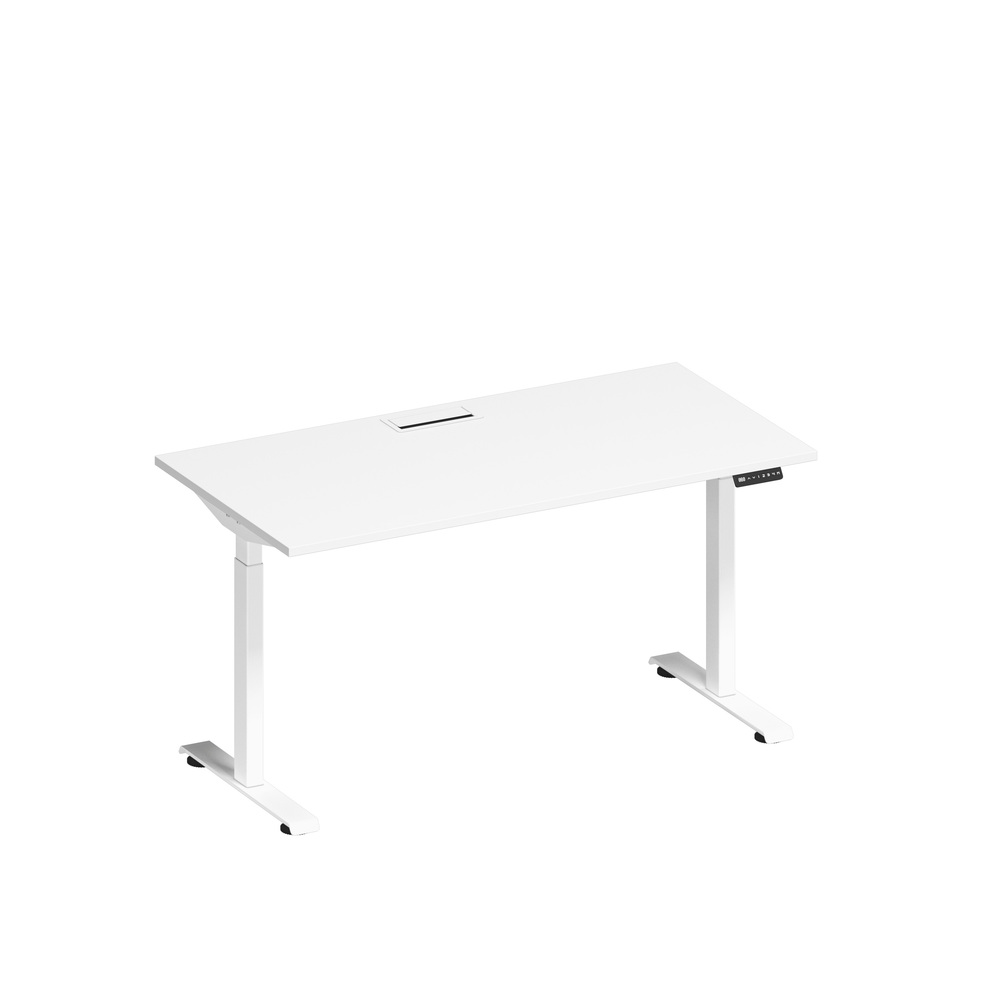 Стол письменный на электроприводе с заглушкой