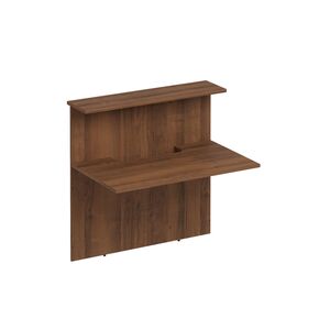 Модуль ресепшен прямой с вырезом  без опор