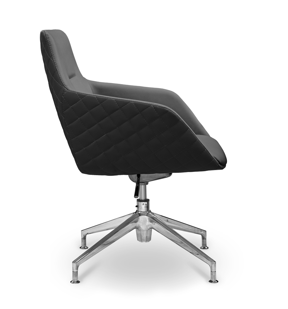 Кресло посетителя Aurora НХ4 (кожа)