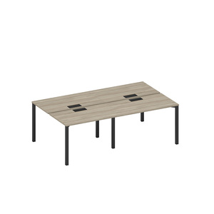 Рабочая станция на металлокаркасе, столешницы с заглушкой (4*120)