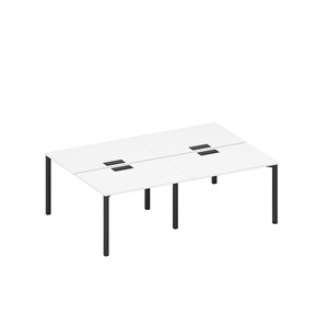 Рабочая станция на металлокаркасе, столешницы с заглушкой (4*120)