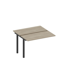 Секция стола рабочей станции на металлокаркасе