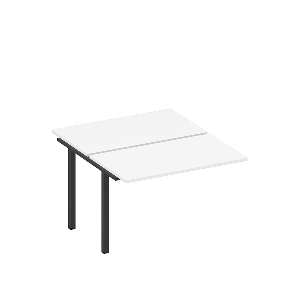 Секция стола рабочей станции на металлокаркасе