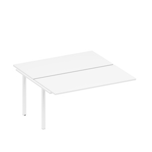 Секция стола рабочей станции на металлокаркасе