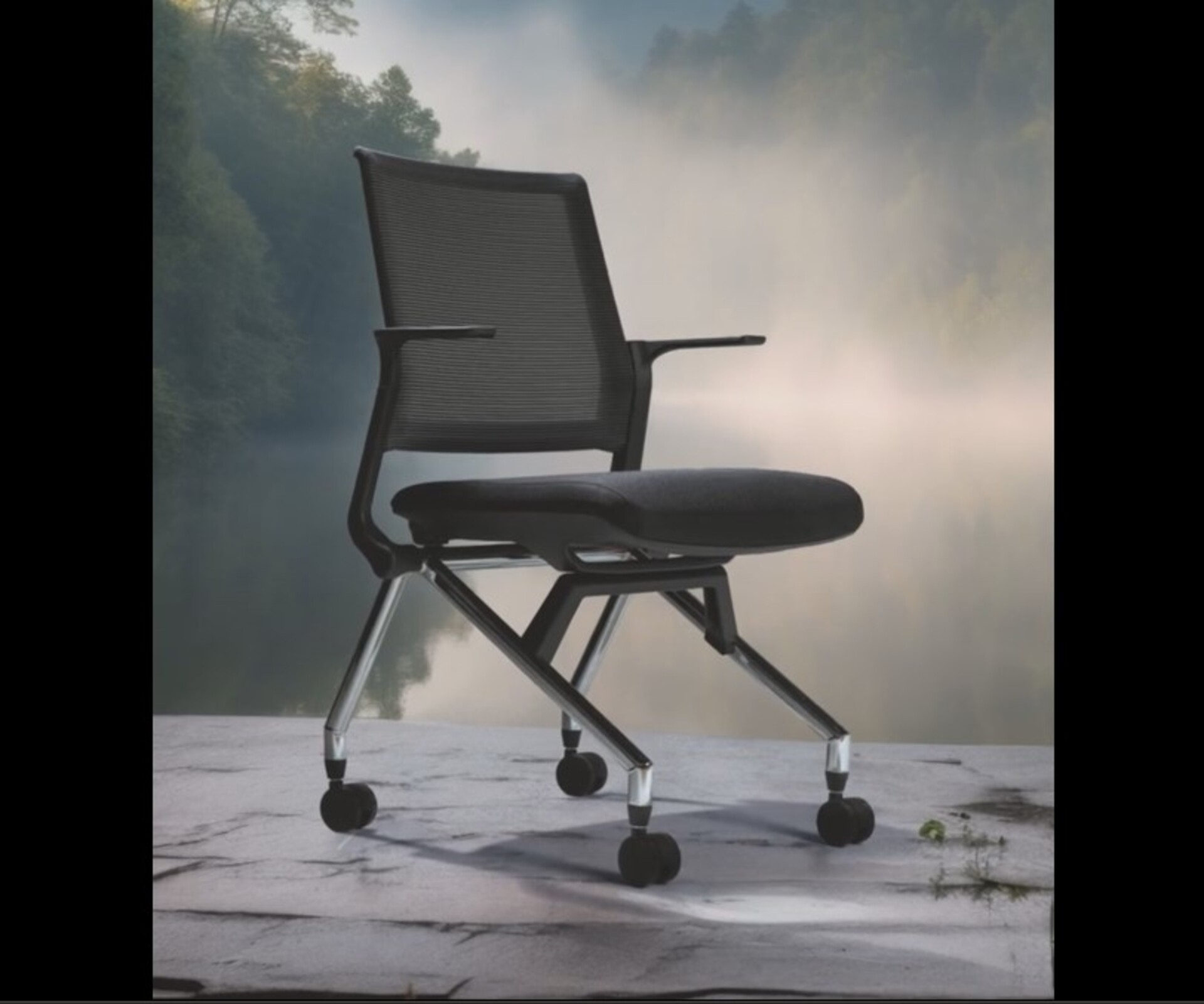 Стул для посетителя Moby  видео.